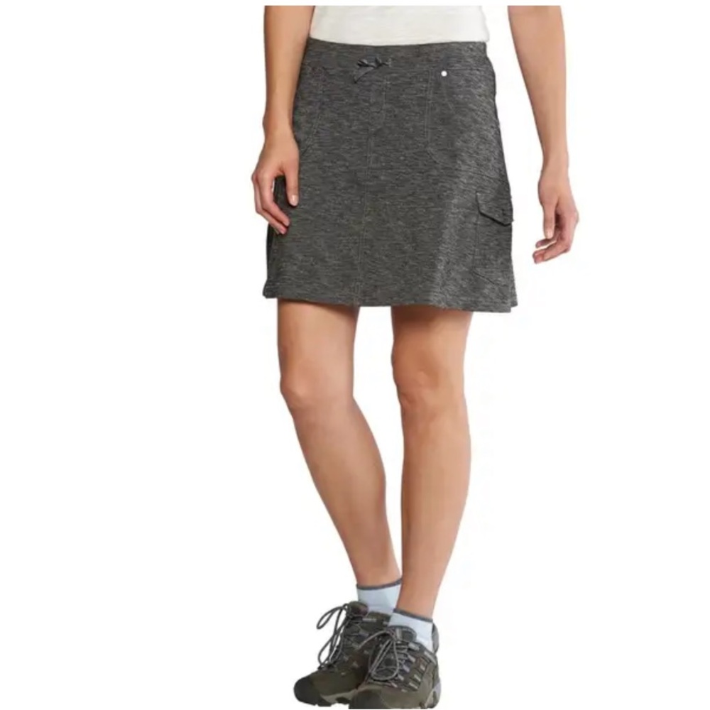 Kuhl Mova Gray Heather Skirt Shorts Skort W1497 Sz XL